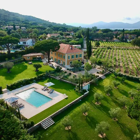Villa Fully Staffed Included - The Charming La Bastide Des Marres In Saint Tropez Ramatuelle