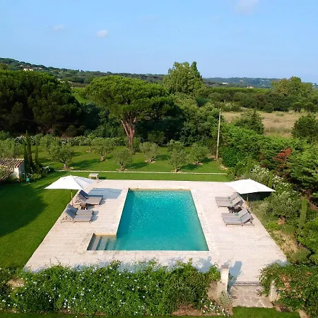 Villa Fully Staffed Included - The Charming La Bastide Des Marres In Saint Tropez Ramatuelle